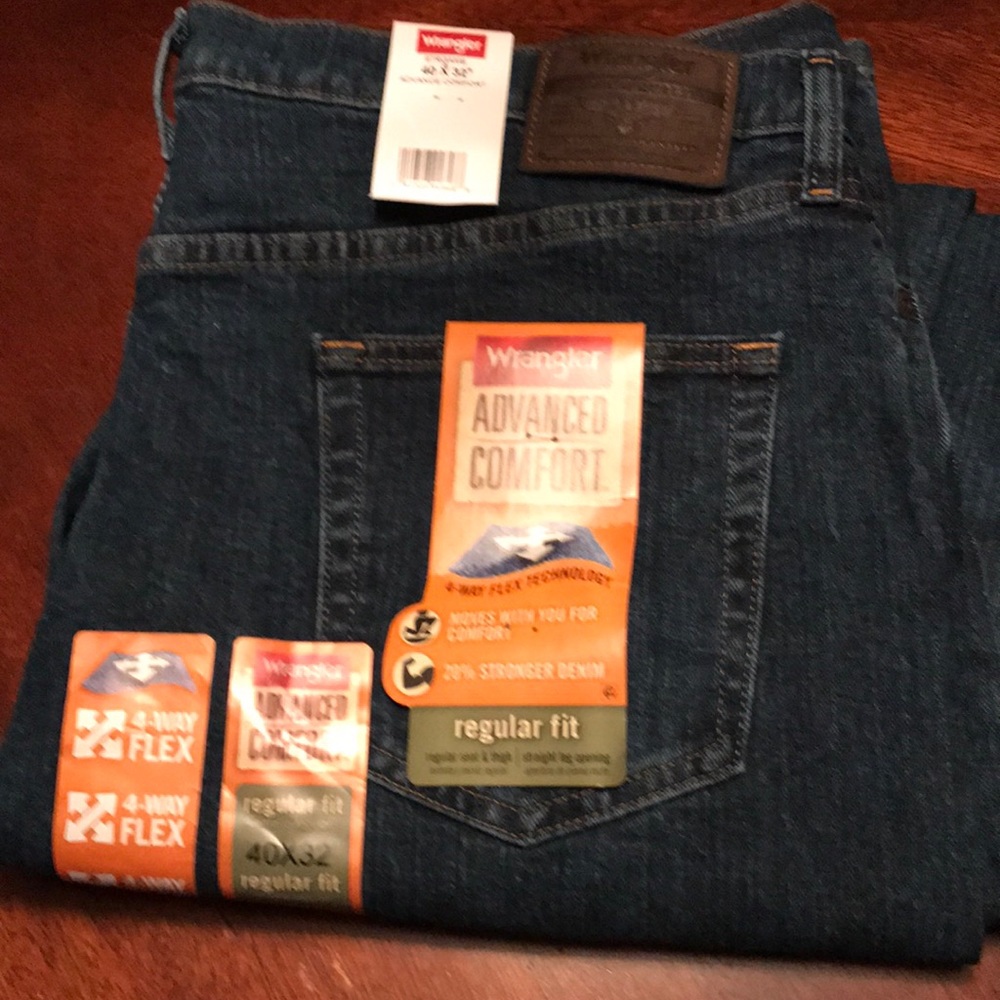 Authentic Wrangler Jeans.  W40.  L32